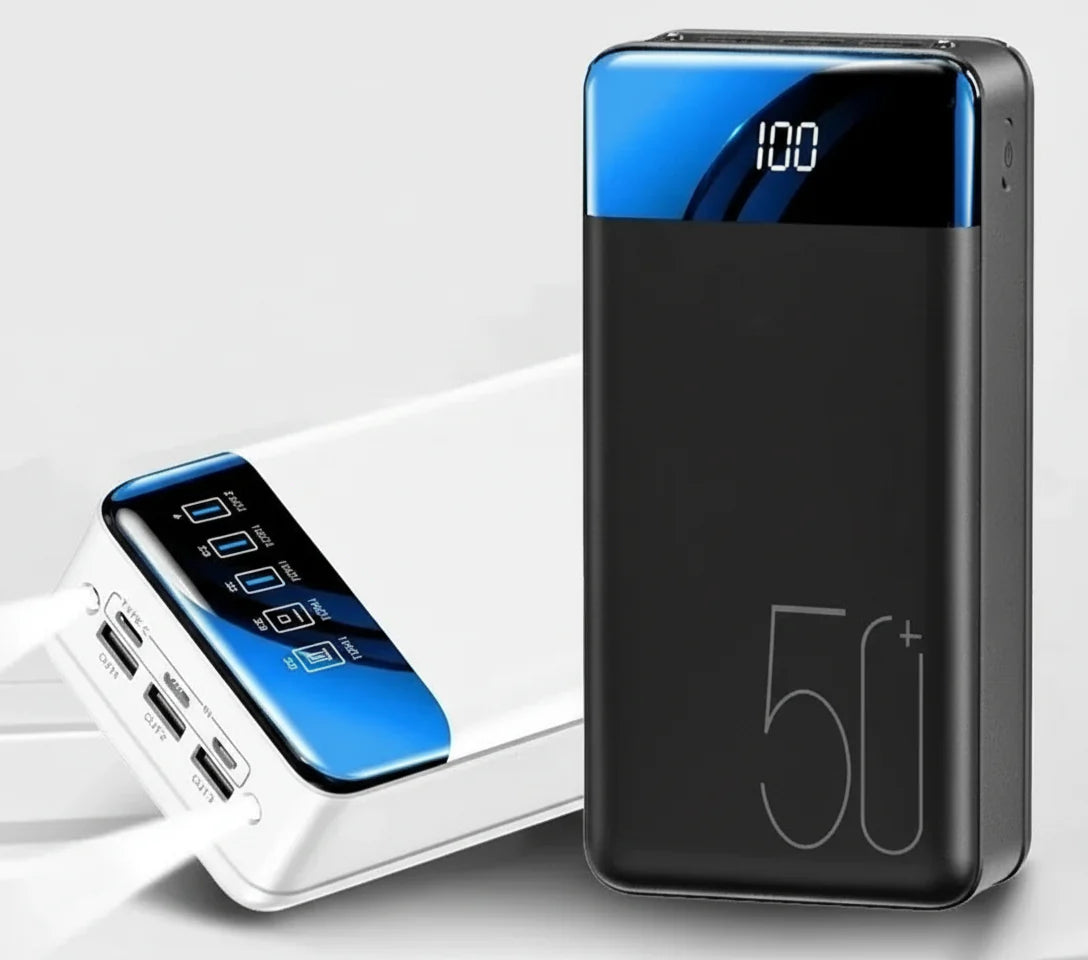 Portable Power Bank with High Capacity – Extra Backup for Phones, Tablets & Laptops