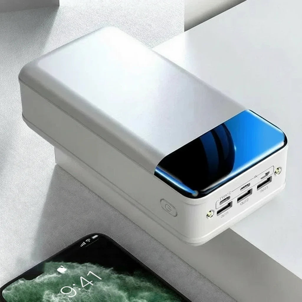 Portable Power Bank with High Capacity – Extra Backup for Phones, Tablets & Laptops