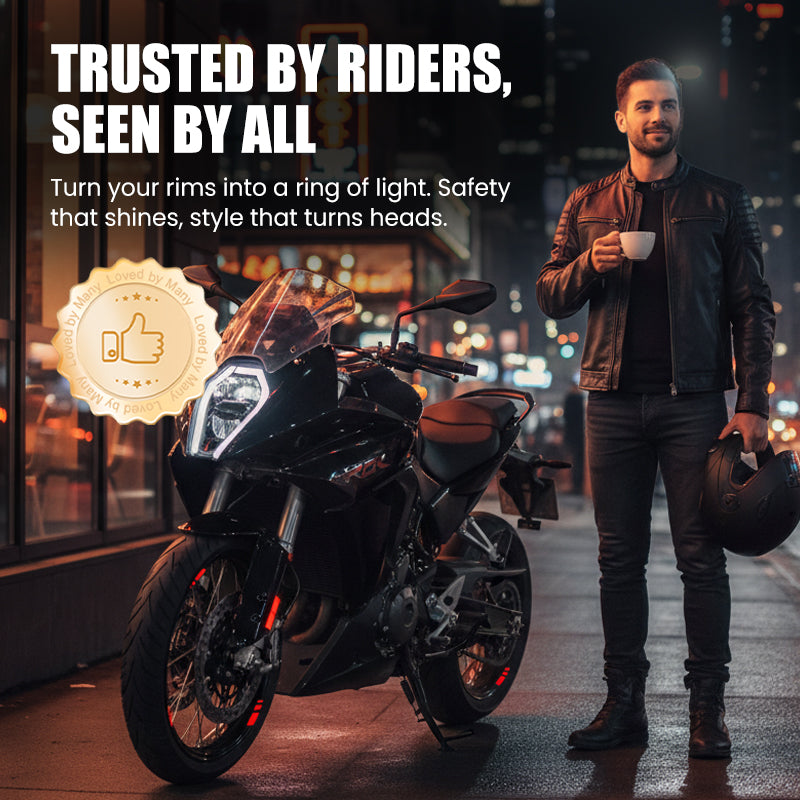 Reflective Strips for Motorcycles – Enhance Visibility and Safety at Night
