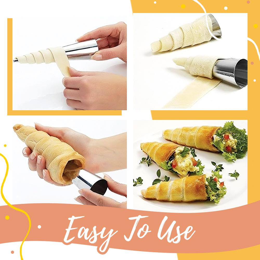 Croissant Mold for Perfectly Shaped Pastries – Heartwarming Treats