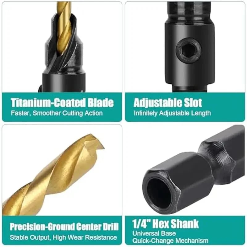 Stable Screw Connections – End Wobbly Fasteners with Titan Drill