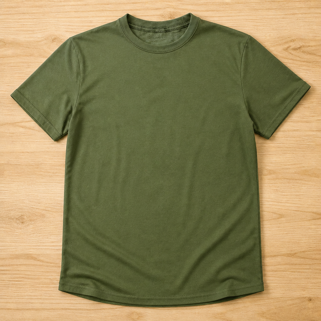 VigorFlex™ Athletic Fit Crew Neck T-Shirt — Stay Fresh, Move Freely, Look Unstoppable All Day