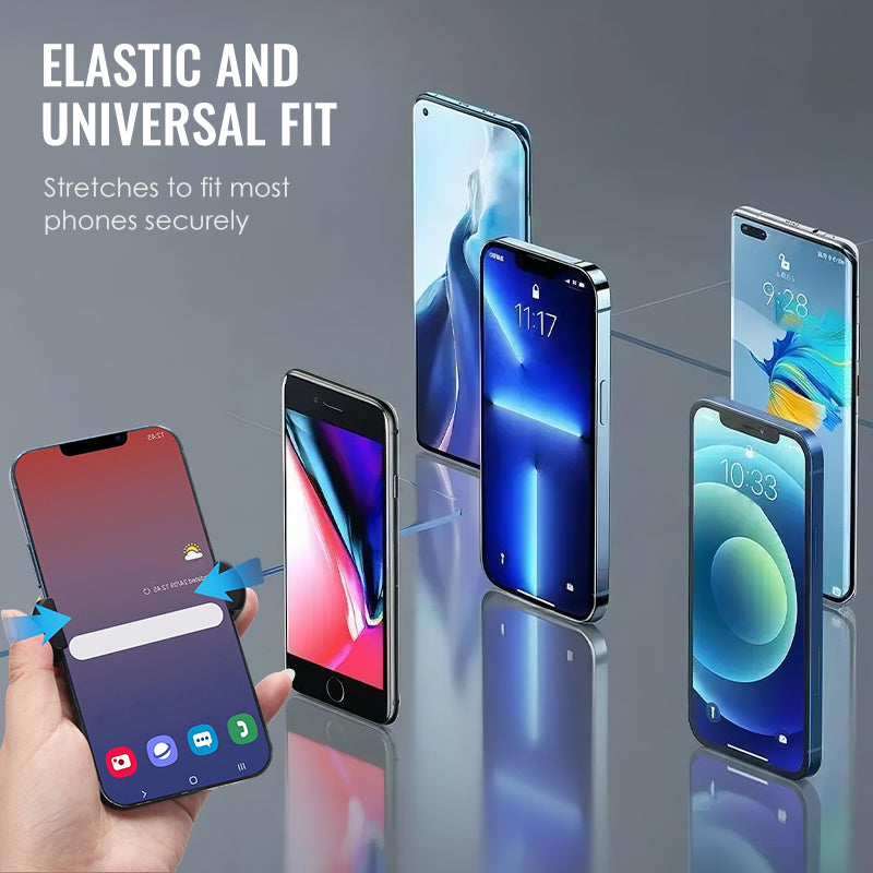 Multi-Ring Grip Holder for Secure Smartphone Use