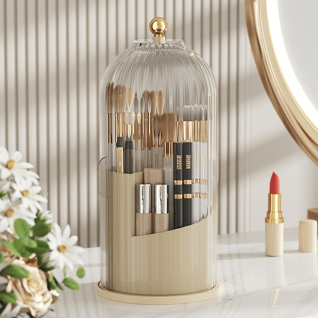 GlamSpin Organizer - Perfect Storage for Radiant Beauty Moments Daily
