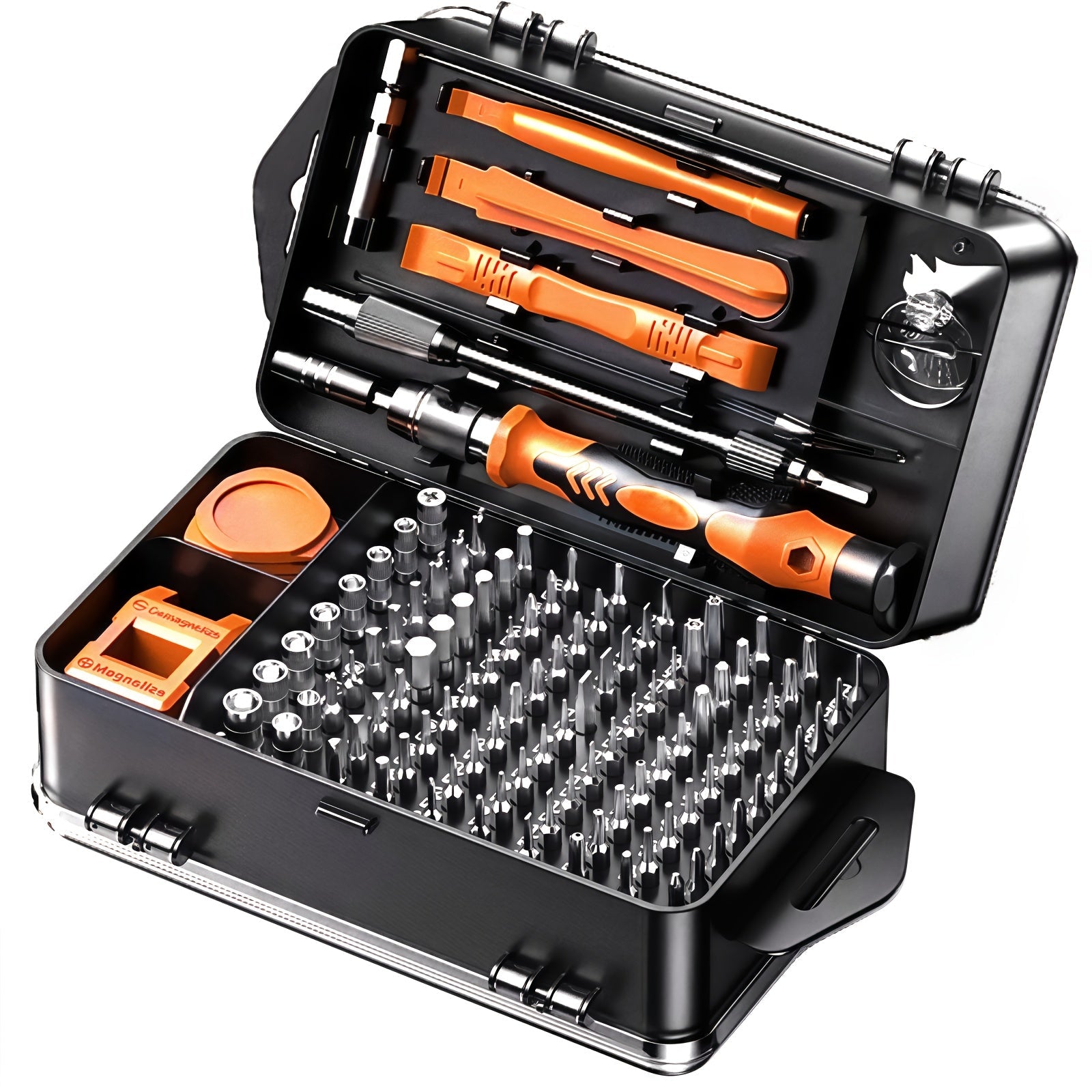 117-Piece Precision Screwdriver Set with Bits