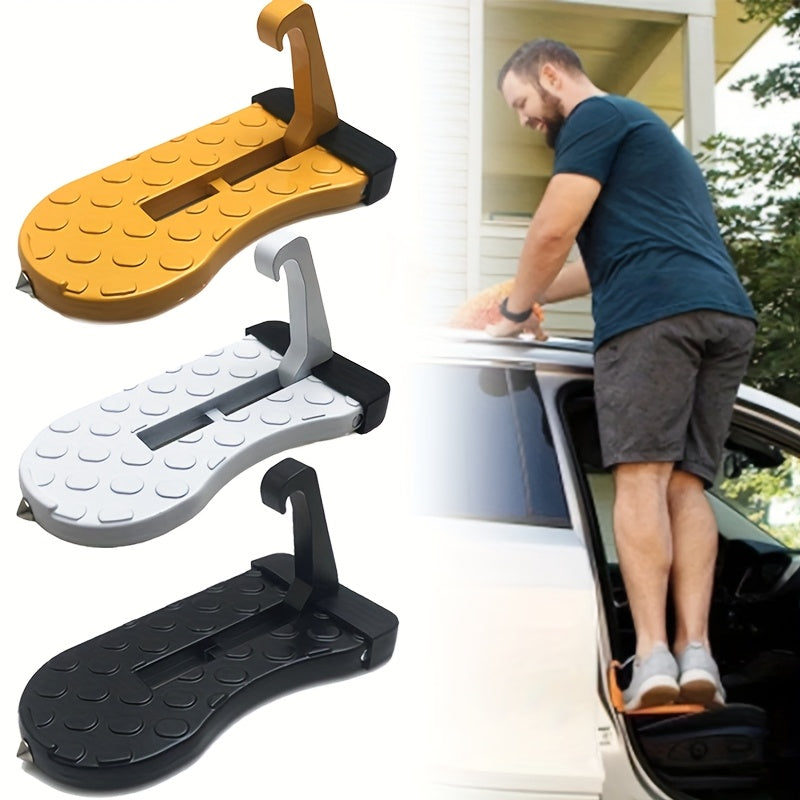Vehicle Door Step for Roof Access