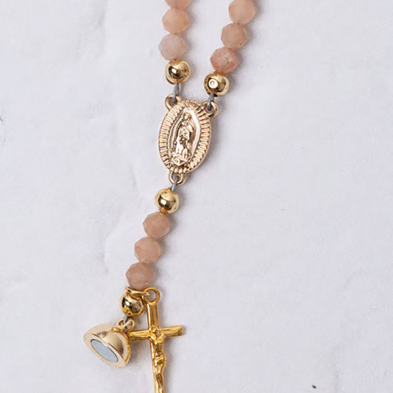 Handcrafted Beaded Prayer Bracelet with Magnetic Clasp