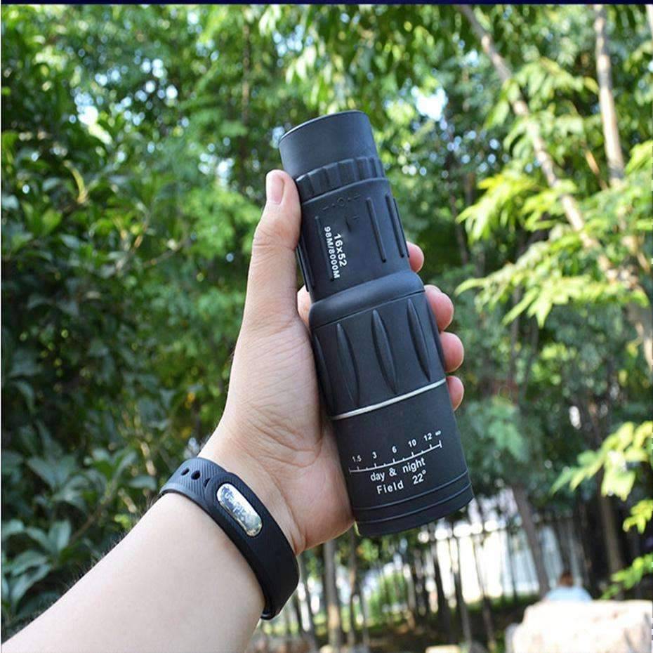 52mm Dual Focus Monocular Telescope with 16x Magnification