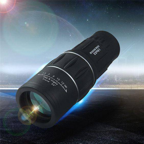 52mm Dual Focus Monocular Telescope with 16x Magnification