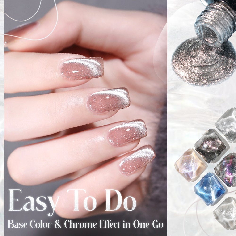 CelestiMatrix™ — Dazzle for Weeks with Stunning Magnetic Galaxy Nails