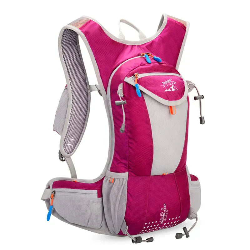 Lightweight Waterproof Rucksack with Integrated Water Bladder – Hydration Pack for Hiking, Biking, and Outdoor Activities