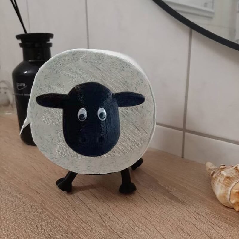 Transform Your Bathroom with Stylish Roller Sheep Decor