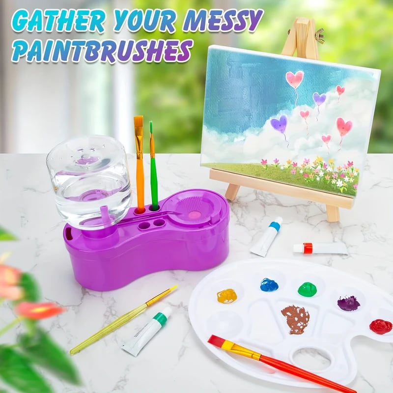 Quick Clean Brush Tool – Water-Saving for Enhanced Creative Freedom