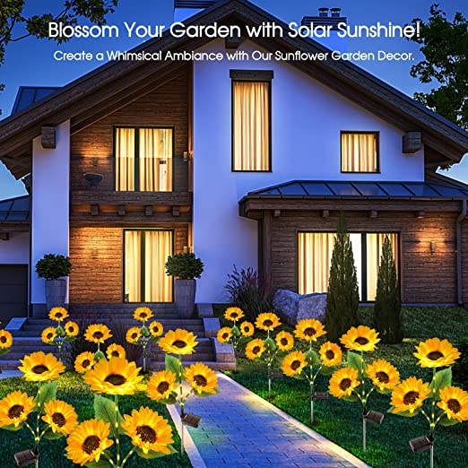 RamaraSun™ Solar Sunflowers — Illuminate Your Nights with Effortless, Enchanting Garden Magic