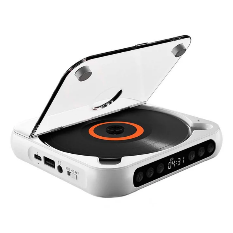 SonicAura™ Portable CD Player — Relive Every Note with Freedom and Pure, Unforgettable Sound