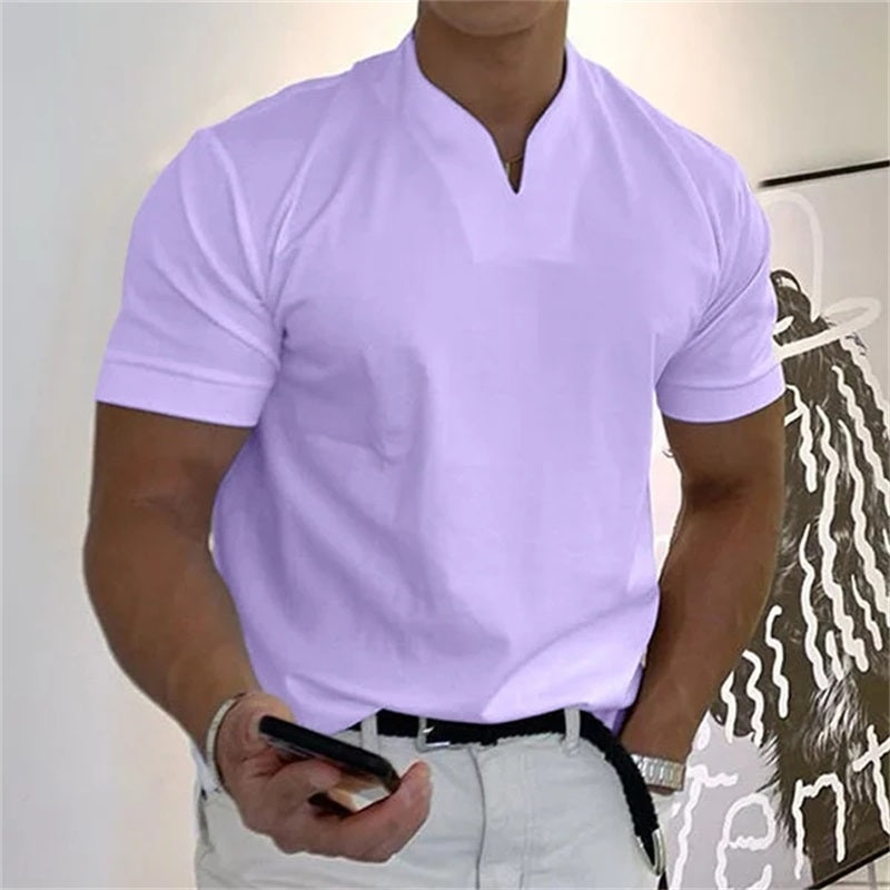 PrimeForm™ Men’s Business Casual V-Neck — Effortless Sharpness and All-Day Comfort That Moves With You