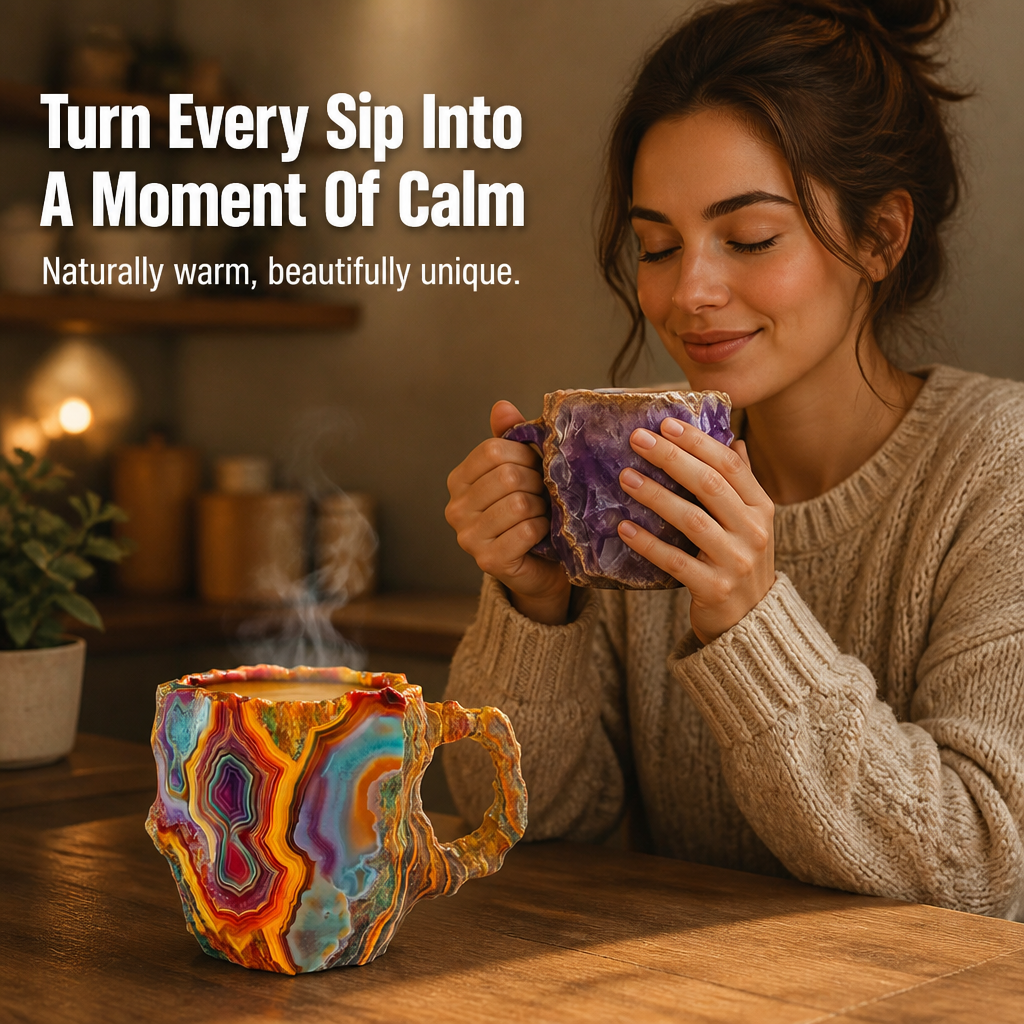 CrystalLuxe™ — Turn Every Sip into a Warm Hug of Natural Elegance