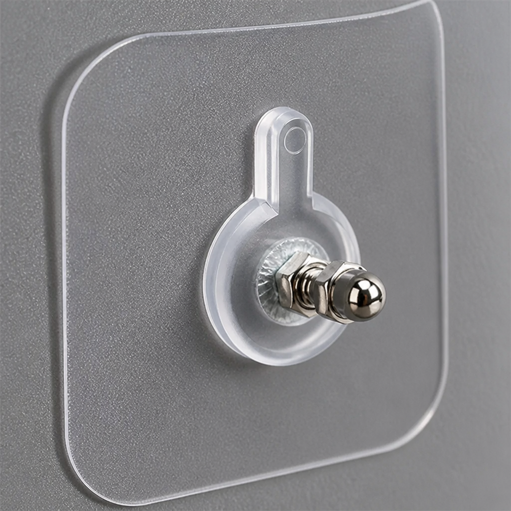 ClearCling™ Invisible Hooks — Instantly Organize Without a Single Wall Mark or Mess