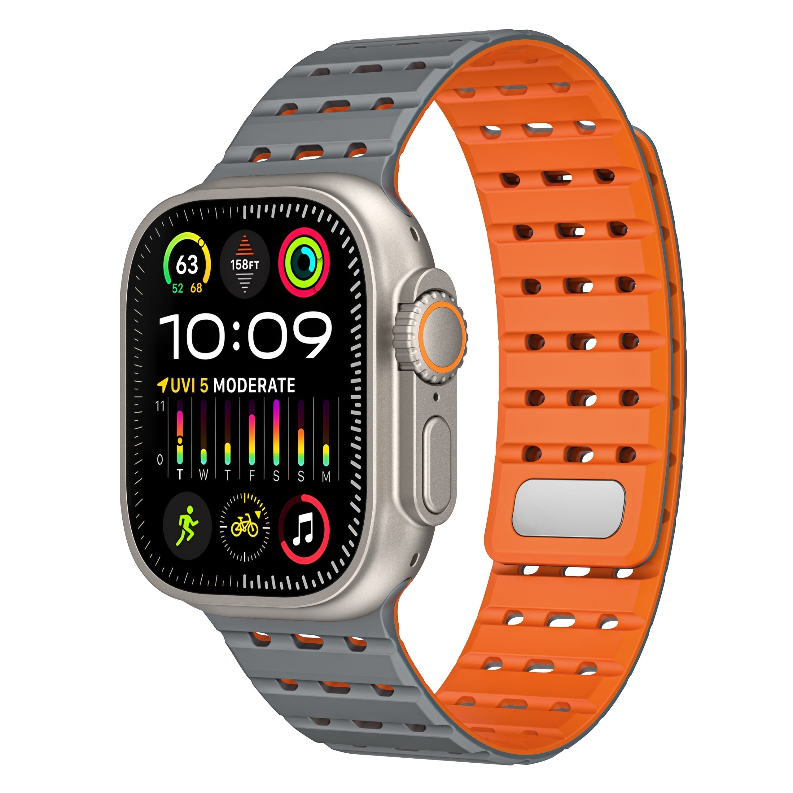 Silicone Watch Band for Daily Use and Versatile Styles