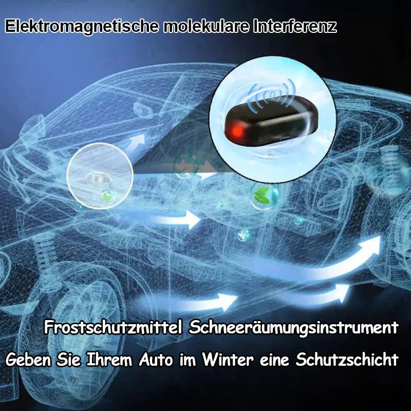 Solar-Powered Snow Clearing Tool with Electromagnetic Interference Technology