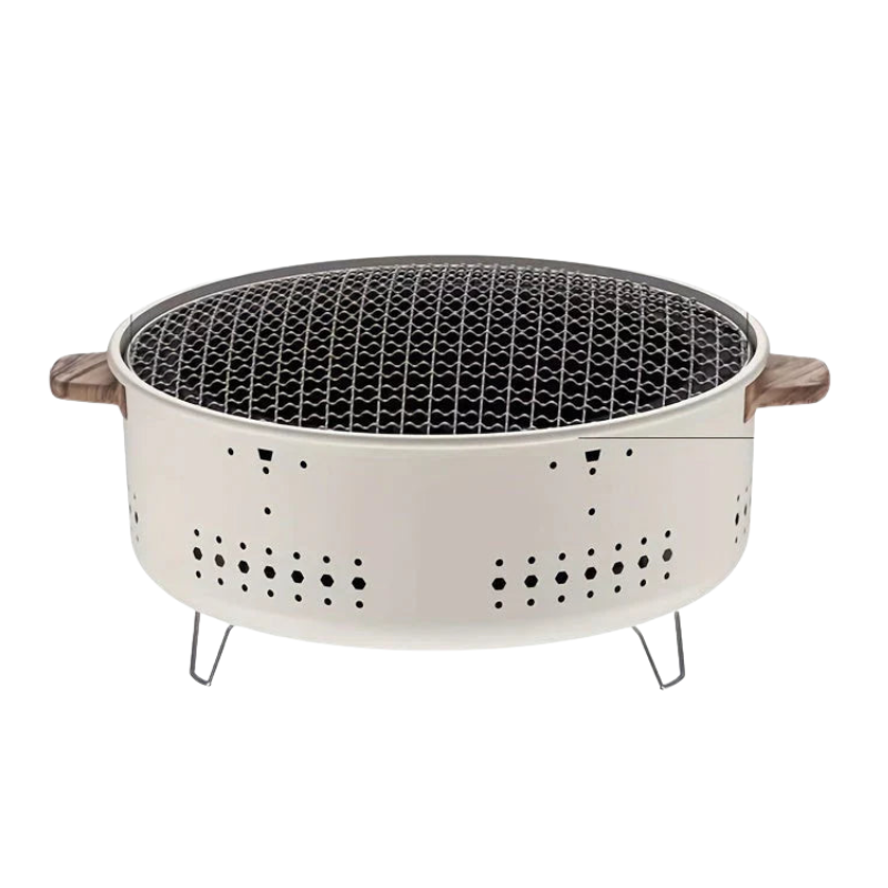 Portable Charcoal Grill for Garden and Balcony