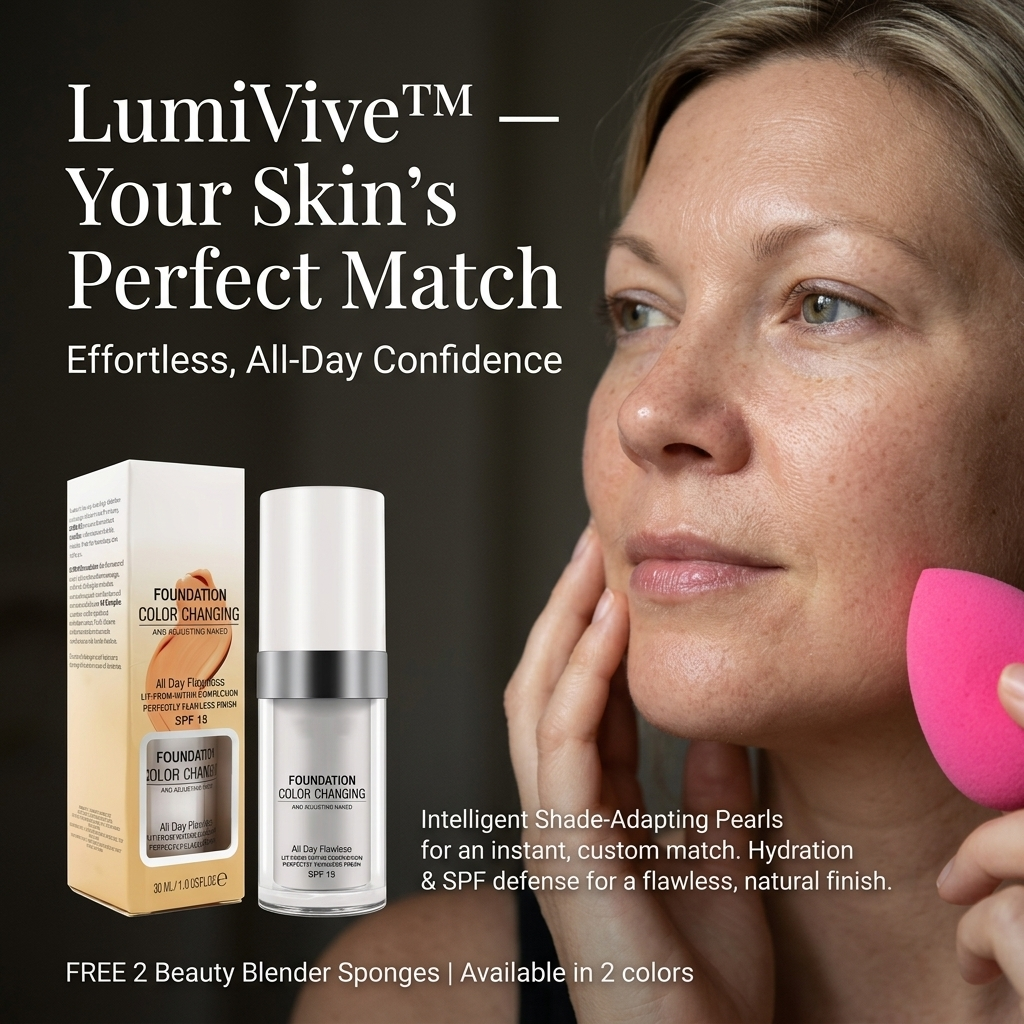 LumiVive™ — Your Skin’s Perfect Match for Effortless, All-Day Confidence