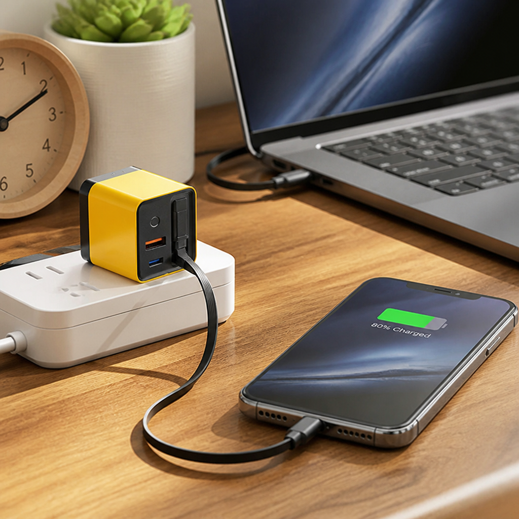 VoltixPro™ — Power Your Devices Instantly Without the Tangled Mess
