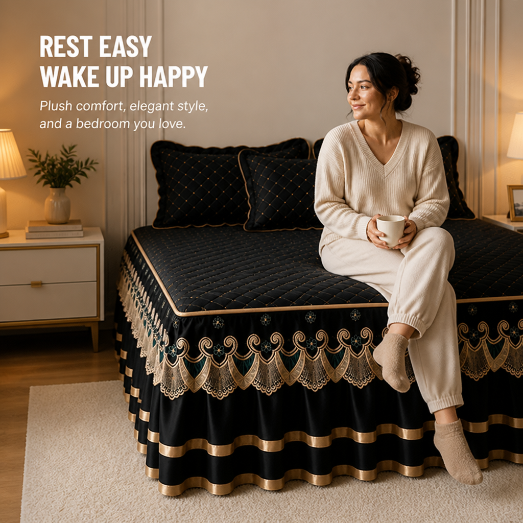 VeloraNest™ — Wrap Your Bed in Plush Comfort and Effortless Serenity Every Night