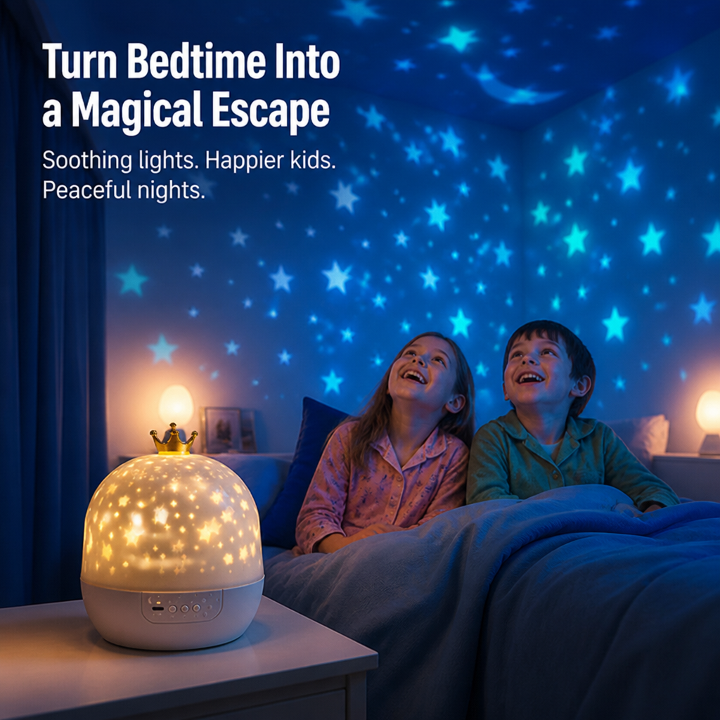 OceanLuxe™ — Turn Bedtime Into a Magical, Calm Escape Your Child Will Love