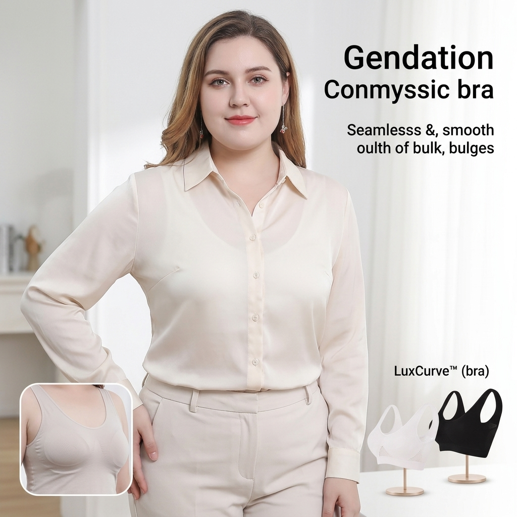 LuxCurve™ — Unshakable Support That Keeps You Cool and Confident All Day