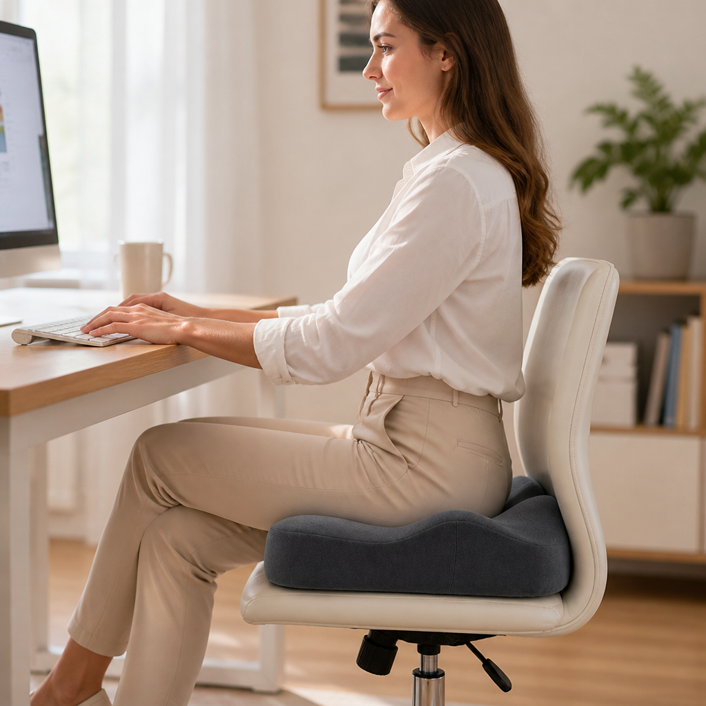 SpineEase™ — Transform Your Sit with All-Day Pain-Free Comfort and Perfect Posture