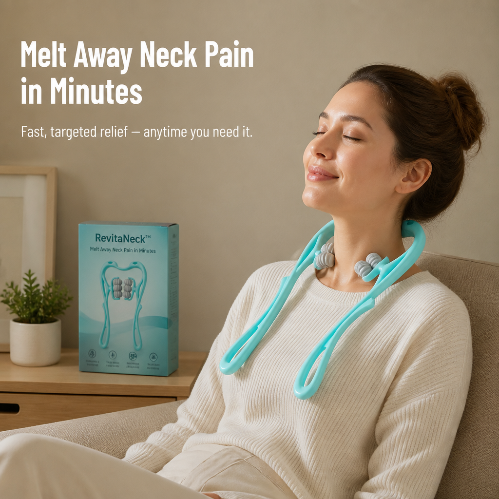 RevitaNeck™ — Melt Away Neck & Shoulder Knots in Just 5 Minutes a Day