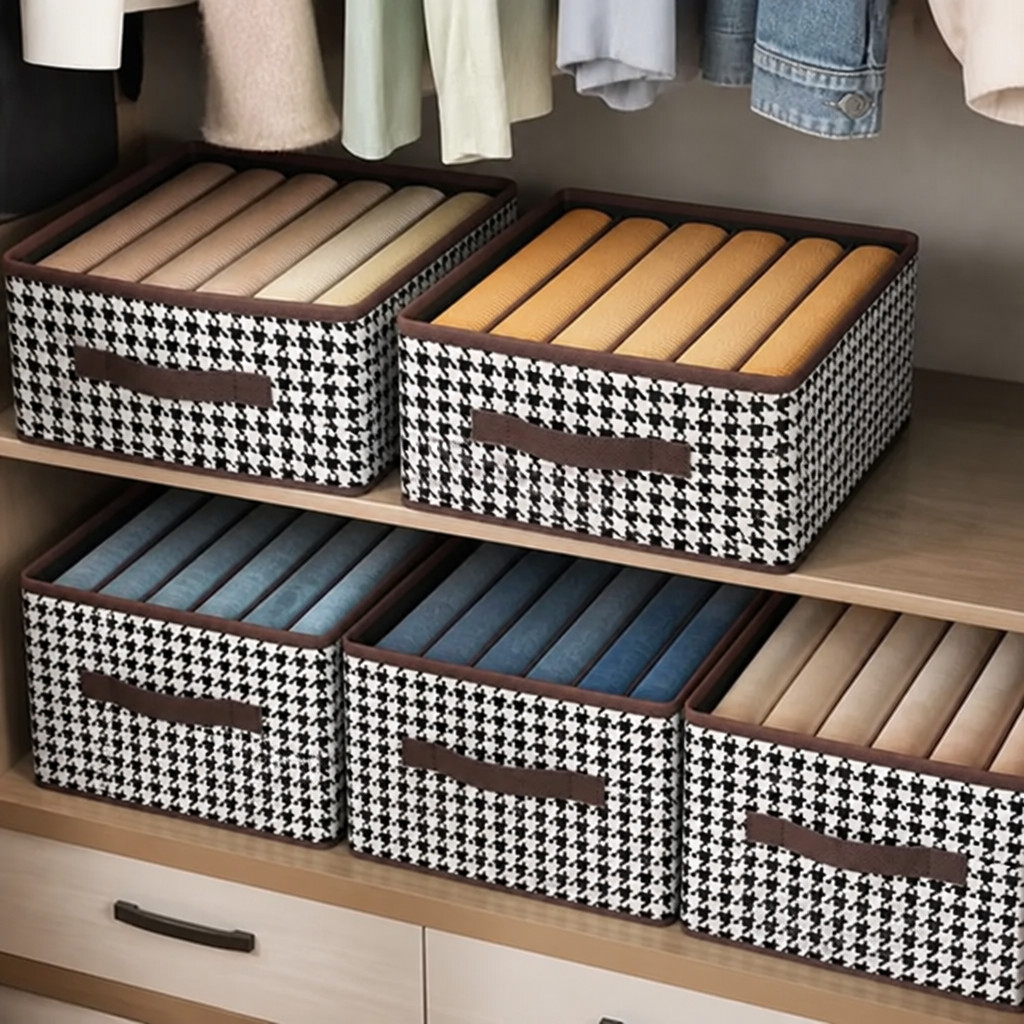 VeerCraft™ Foldable Organizer — Clear the Clutter and Find Your Favorite Jeans Instantly