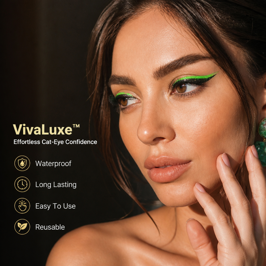 VivaLuxe™ — Effortless Cat-Eye Confidence That Lasts Days Without Smudges or Struggle