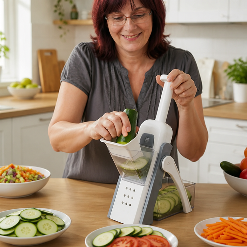 VersaSlice™ — Slice Like a Pro and Cut Your Prep Time in Half