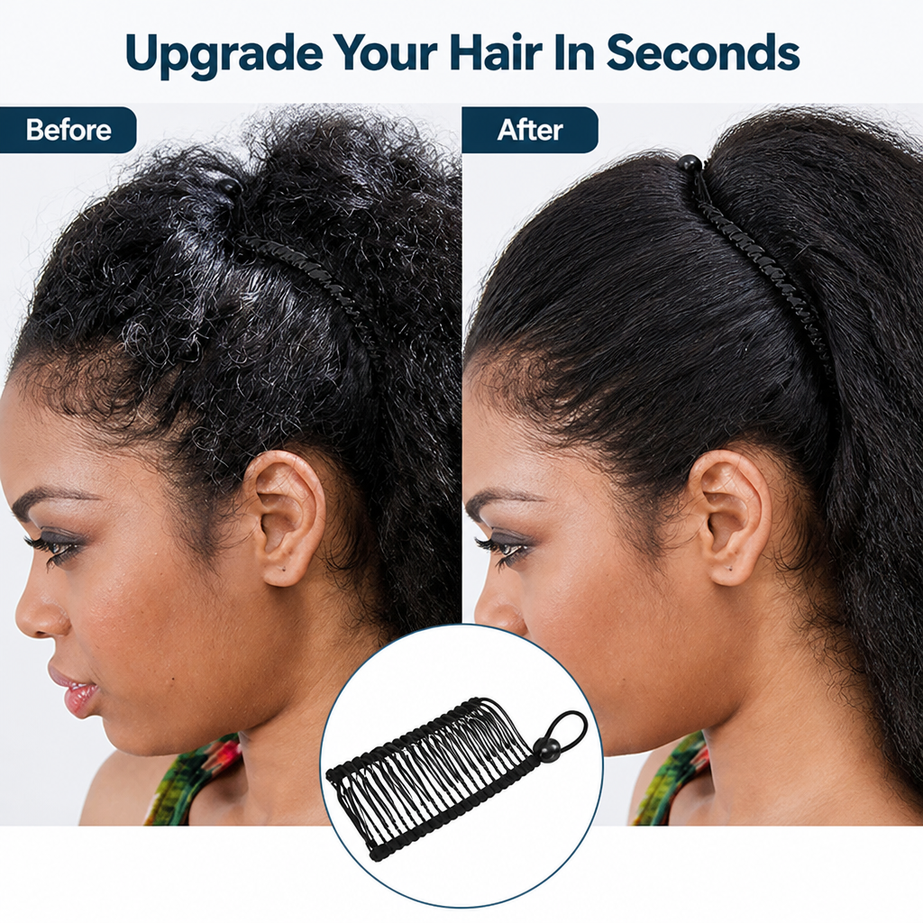 TitanHold™ — Rock-Solid Grip for Thick Hair That Feels Effortless All Day