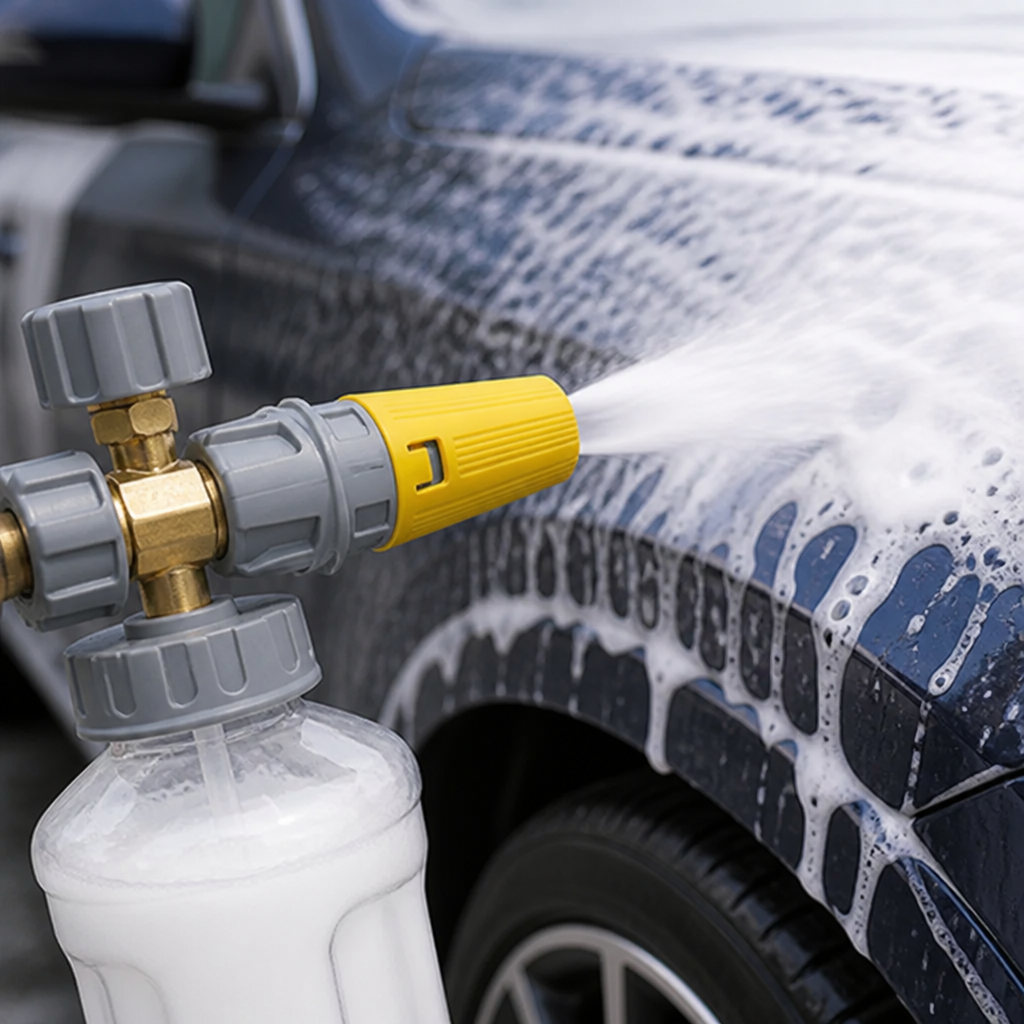 TurboFoamPro™ — Command Every Wash with Thick, Powerful Foam That Delivers a Showroom Shine Instantly