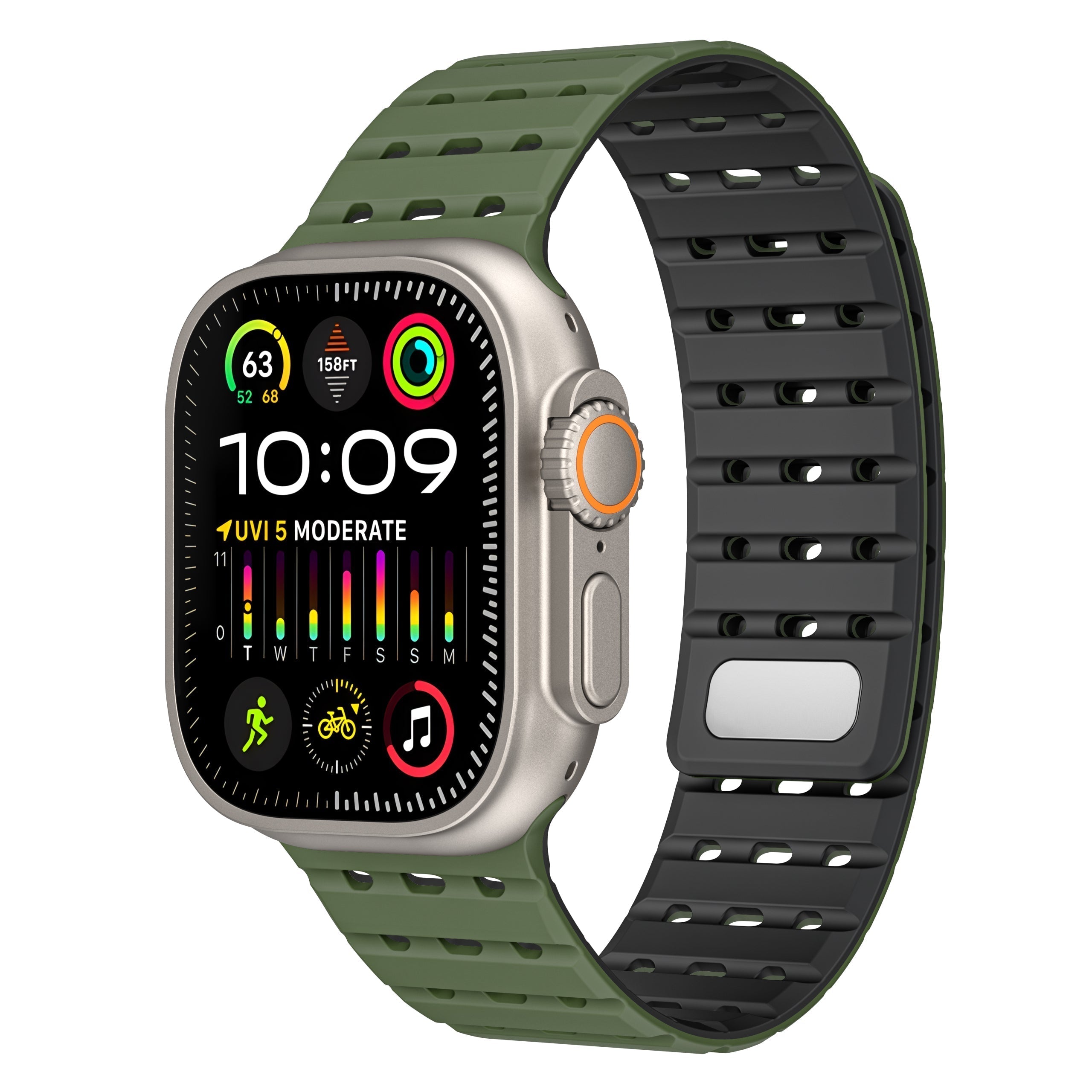 Silicone Watch Band for Daily Use and Versatile Styles