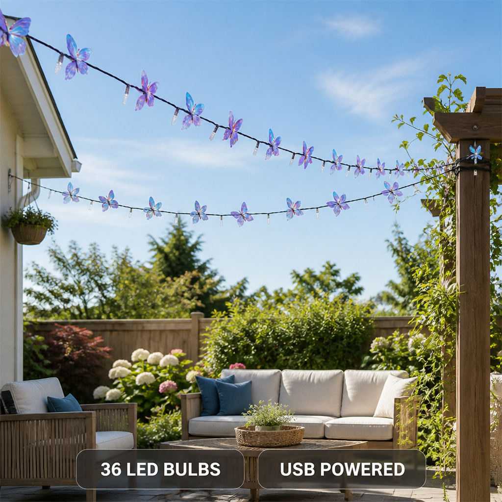 LuminaFlair™ Butterfly Lights — Transform Your Space Into a Cozy, Magical Escape Instantly