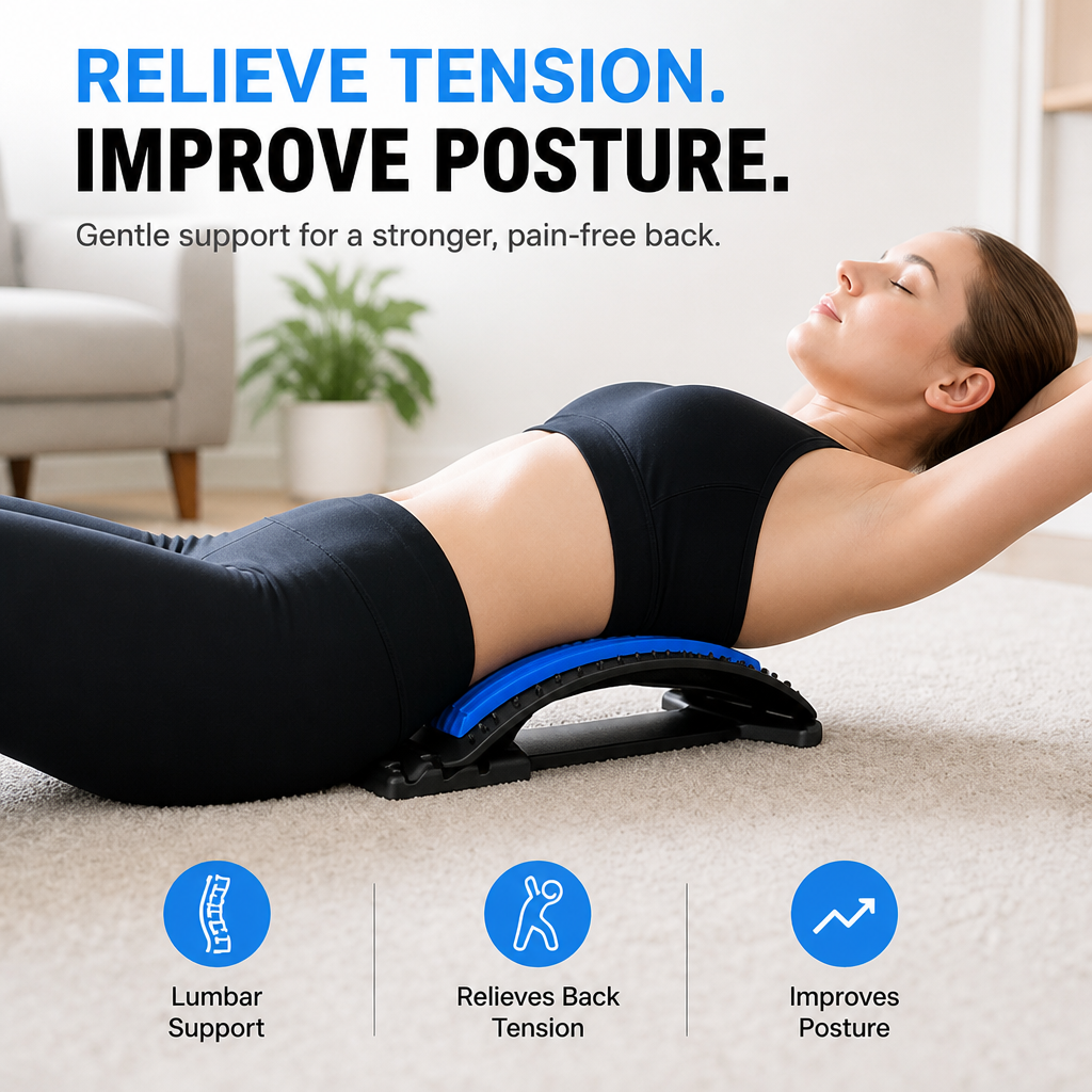 SpinaFlex™ — Melt Away Back Pain and Stand Tall with Effortless Comfort