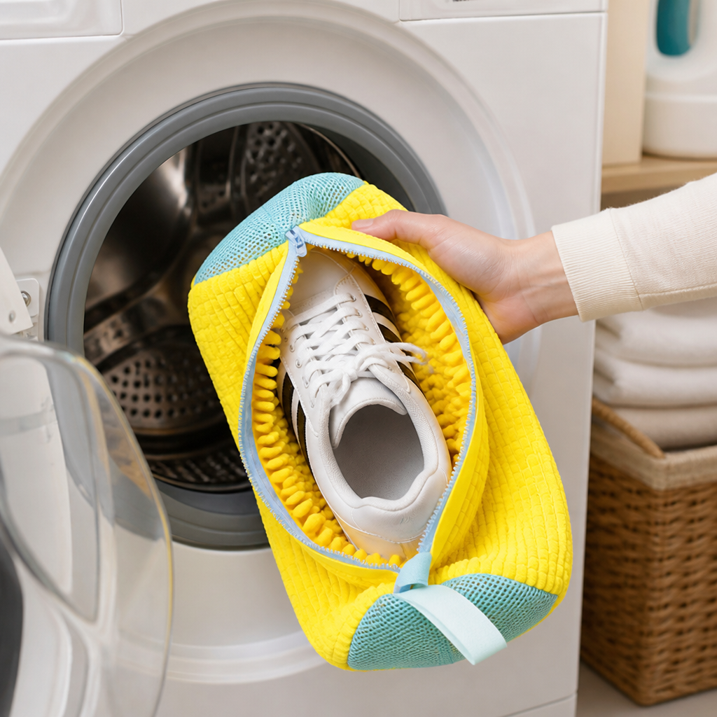 GlideGuard™ Laundry Shoe Bag — Protect Your Shoes Like New, Wash After Wash