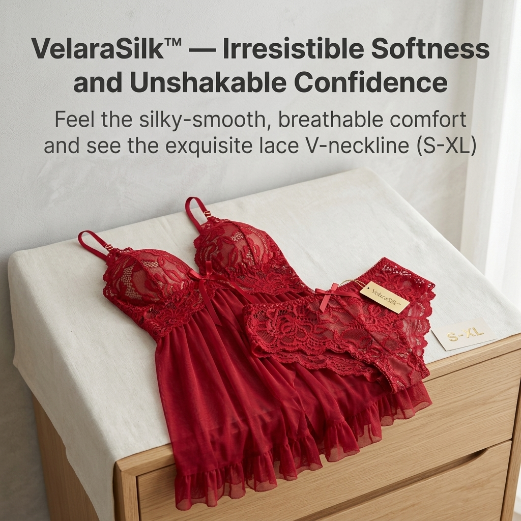 VelaraSilk™ — Wrap Yourself in Irresistible Softness and Unshakable Confidence Every Night