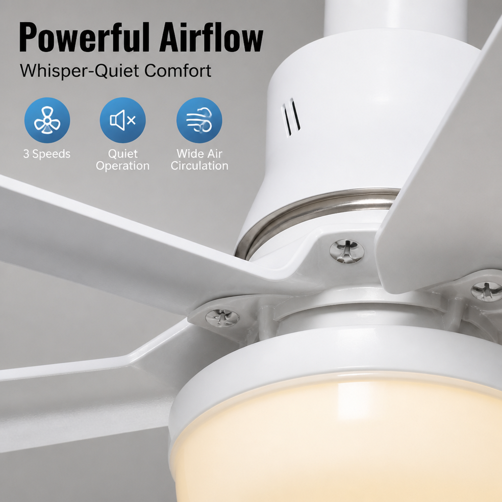 VenturiBreeze™ — Instantly Command Cool Air and Brilliant Light Without the Hassle