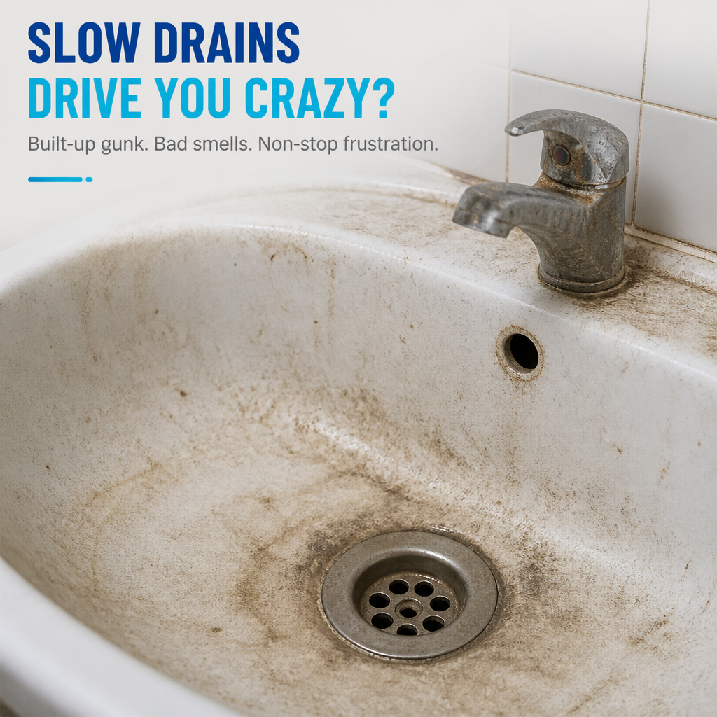 Drain Unblocker™ — Blast Away Clogs Fast and Breathe Fresh Again
