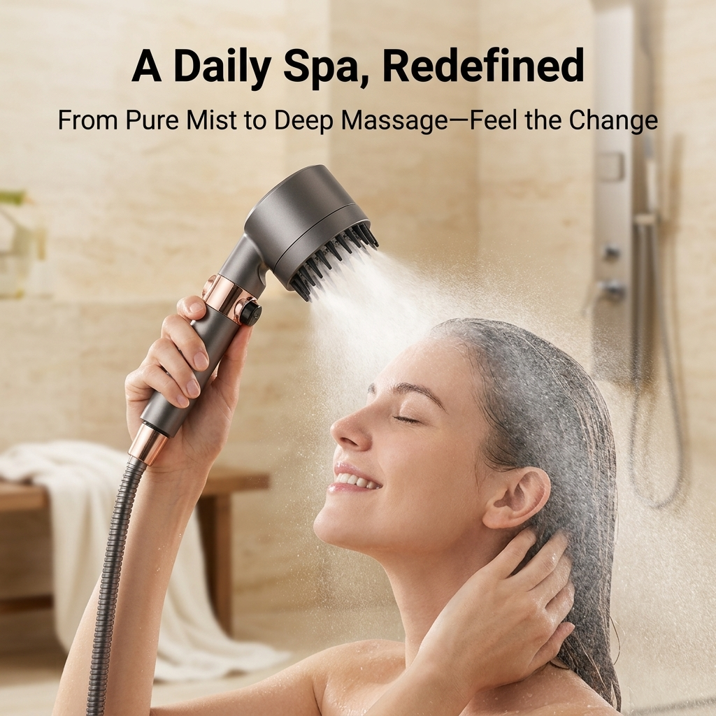 VivaMist™ — Transform Your Shower into a Daily Spa of Soothing Pure Luxury