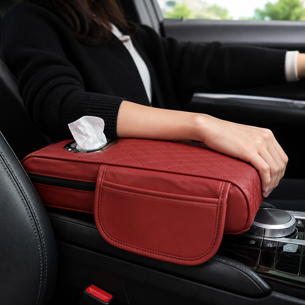 LuxiRest™ — Melt Away Drive Fatigue with Plush Support and Smart Storage