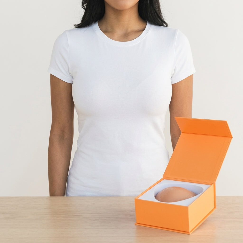 RiseAura™ – Wire-Free Adhesive Lift Cups with Up-to-2-Cup Boost