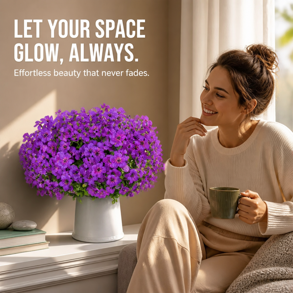VivaBloom™ — Let Your Space Glow with Effortless, Everlasting Radiance