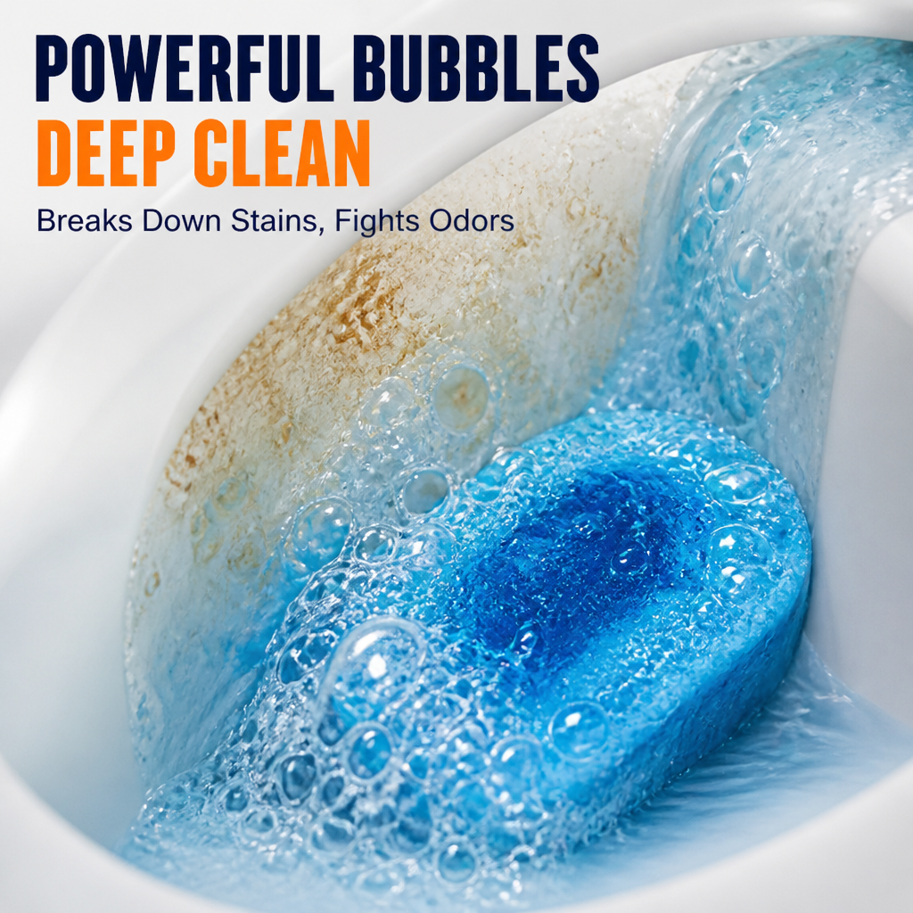 CrystalBrite™ — Turn Your Toilet into a Sparkling Fresh Haven Without the Scrub