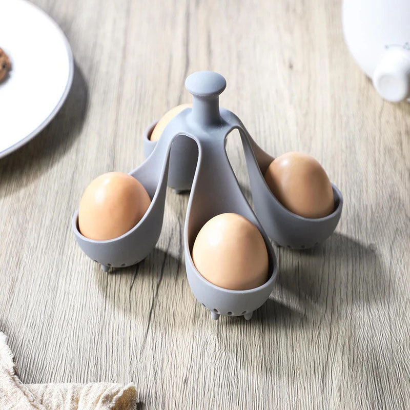 Silicone Egg Cooker for Perfectly Boiled Eggs – Stress-Free Cooking
